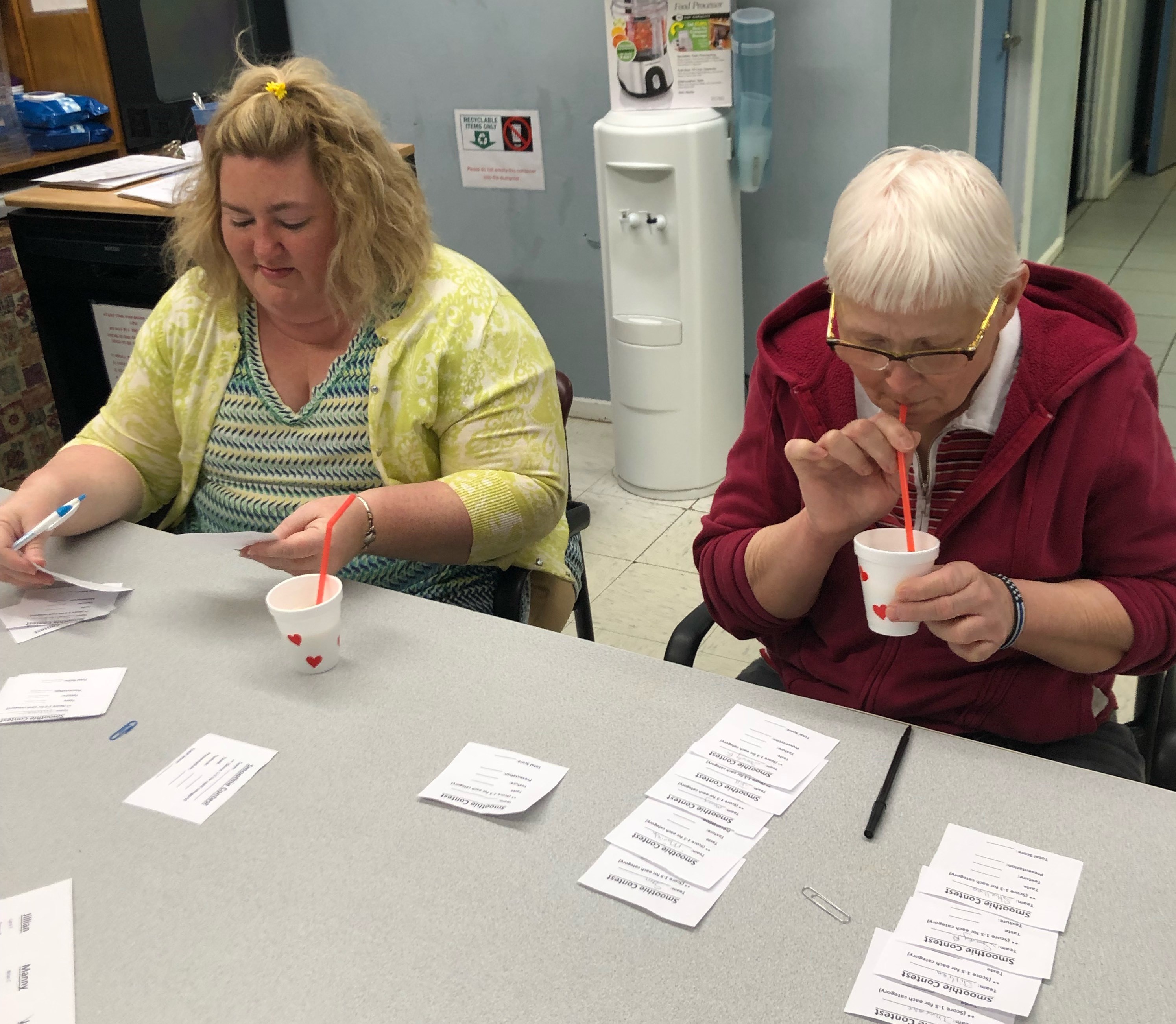 Smoothie Contest Habilitation Assistance